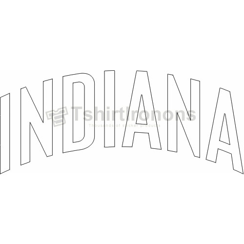 Indiana Pacers T-shirts Iron On Transfers N1032 - Click Image to Close